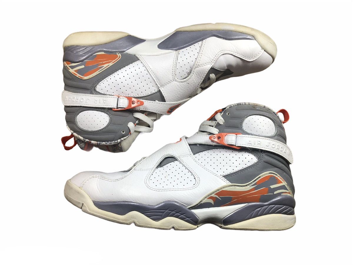 Jordan Brand Vintage Vintage Air Jordan 8 Retro Orange Blaze 2007 Size 11.5 Grailed