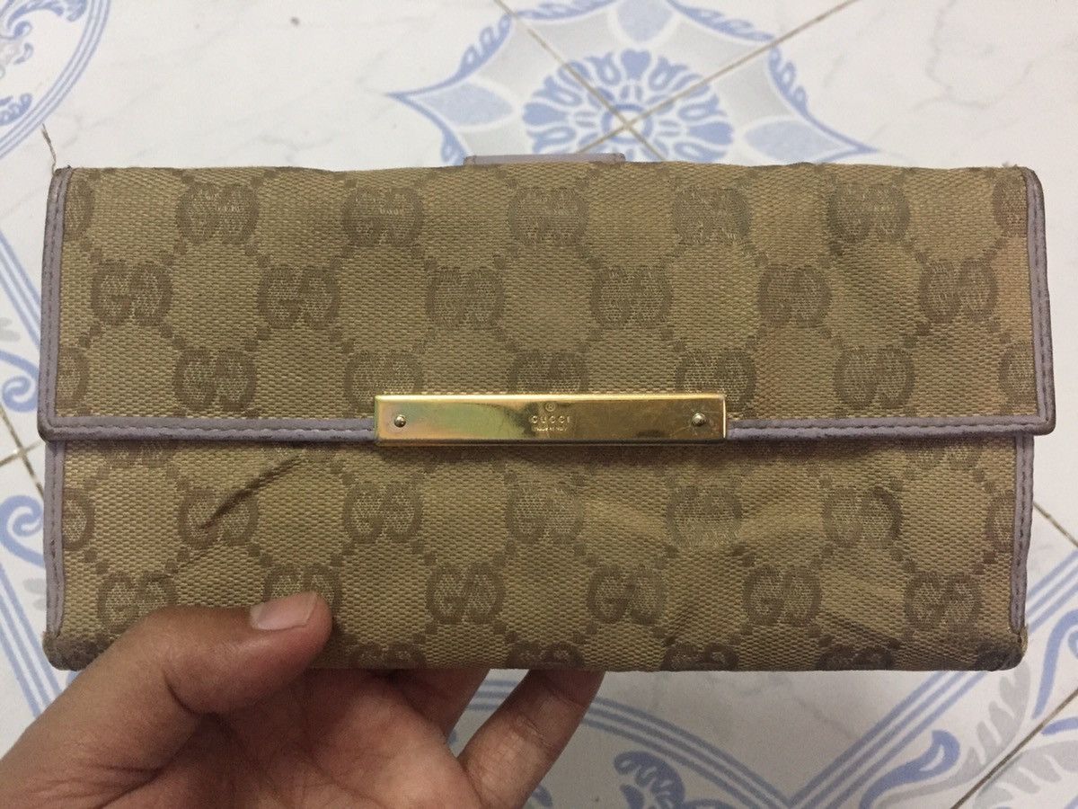 Gucci Gucci Monogram Long Wallet Size ONE SIZE - 1 Thumbnail