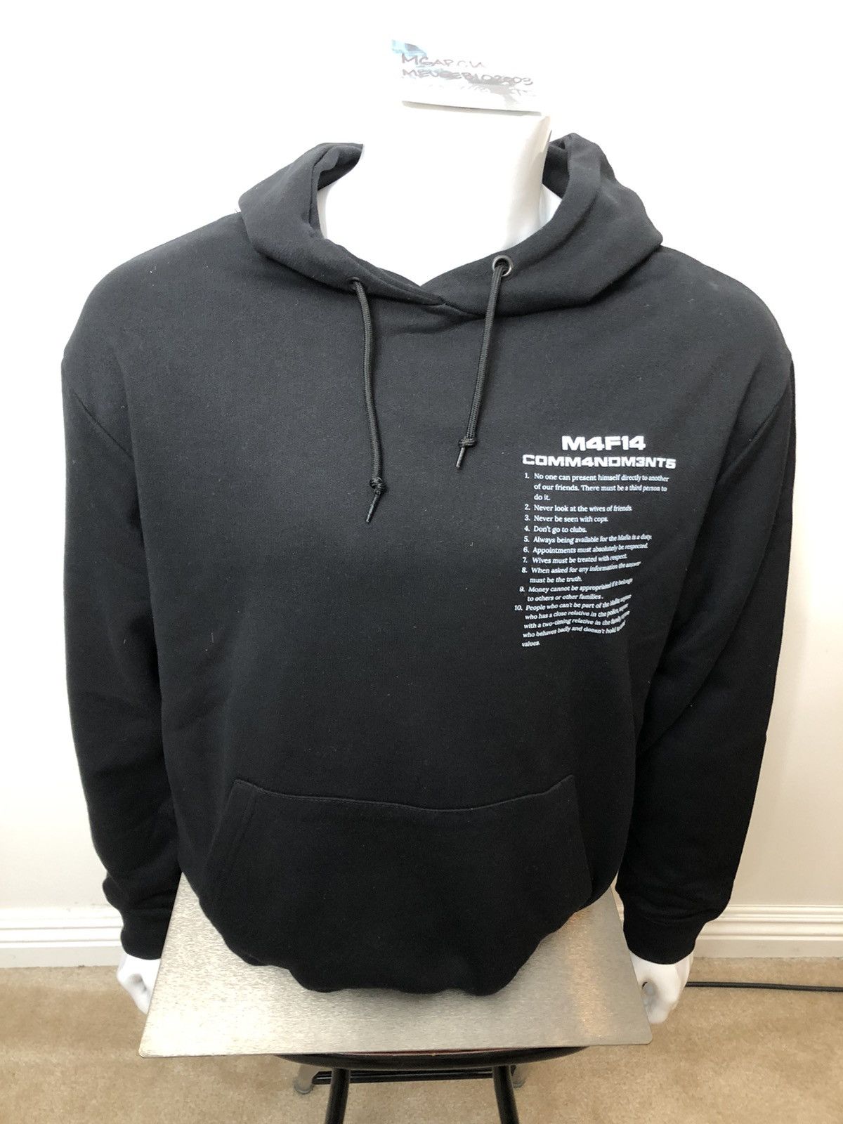 Kanye West mafia szn M4F14 HOODIE BLACK medium m supreme | Grailed