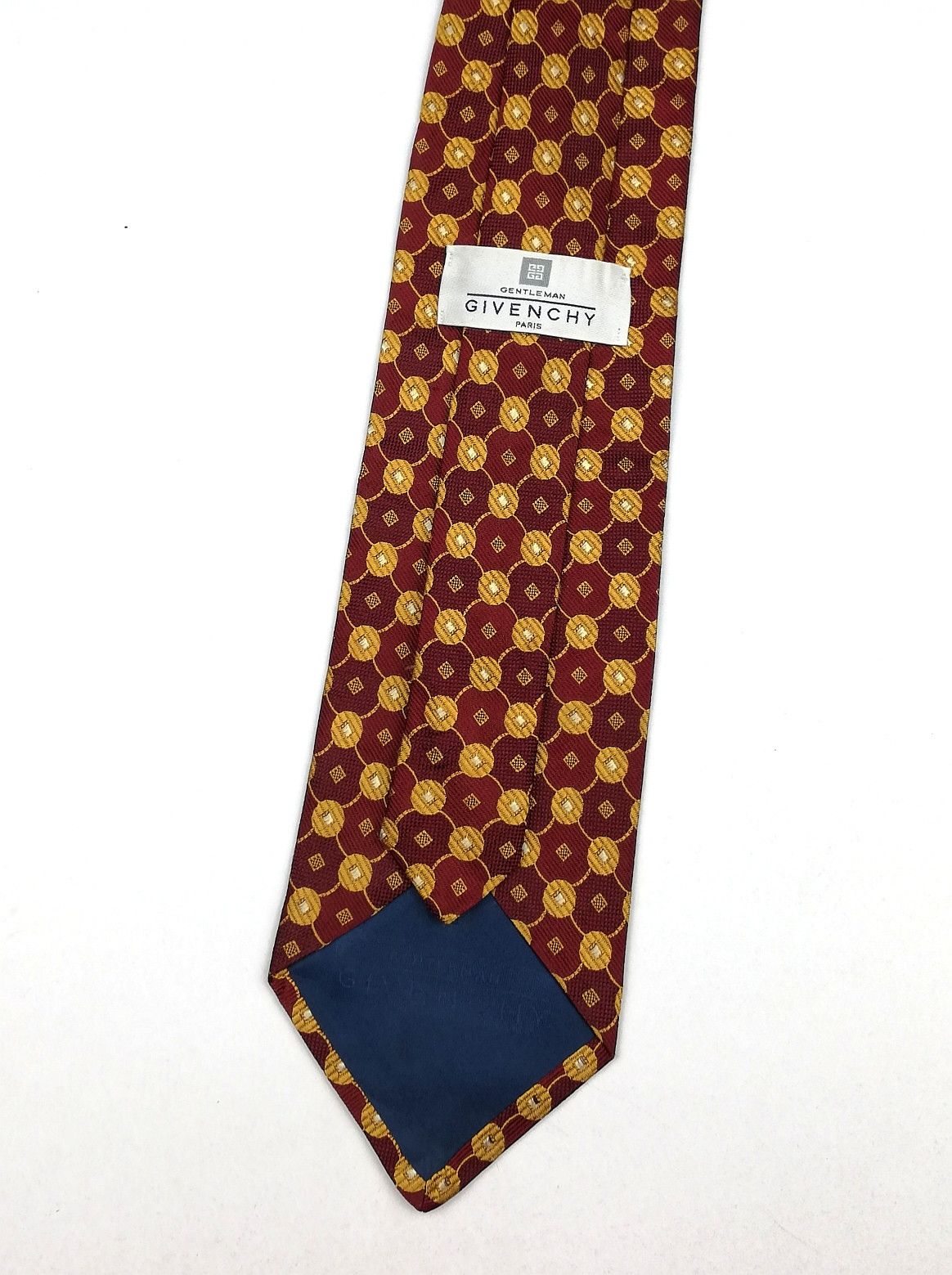 Givenchy GENTLEMAN GIVENCHY PARIS GEOMETRIC SILK DESIGN MADE ITALY Size ONE SIZE - 4 Thumbnail