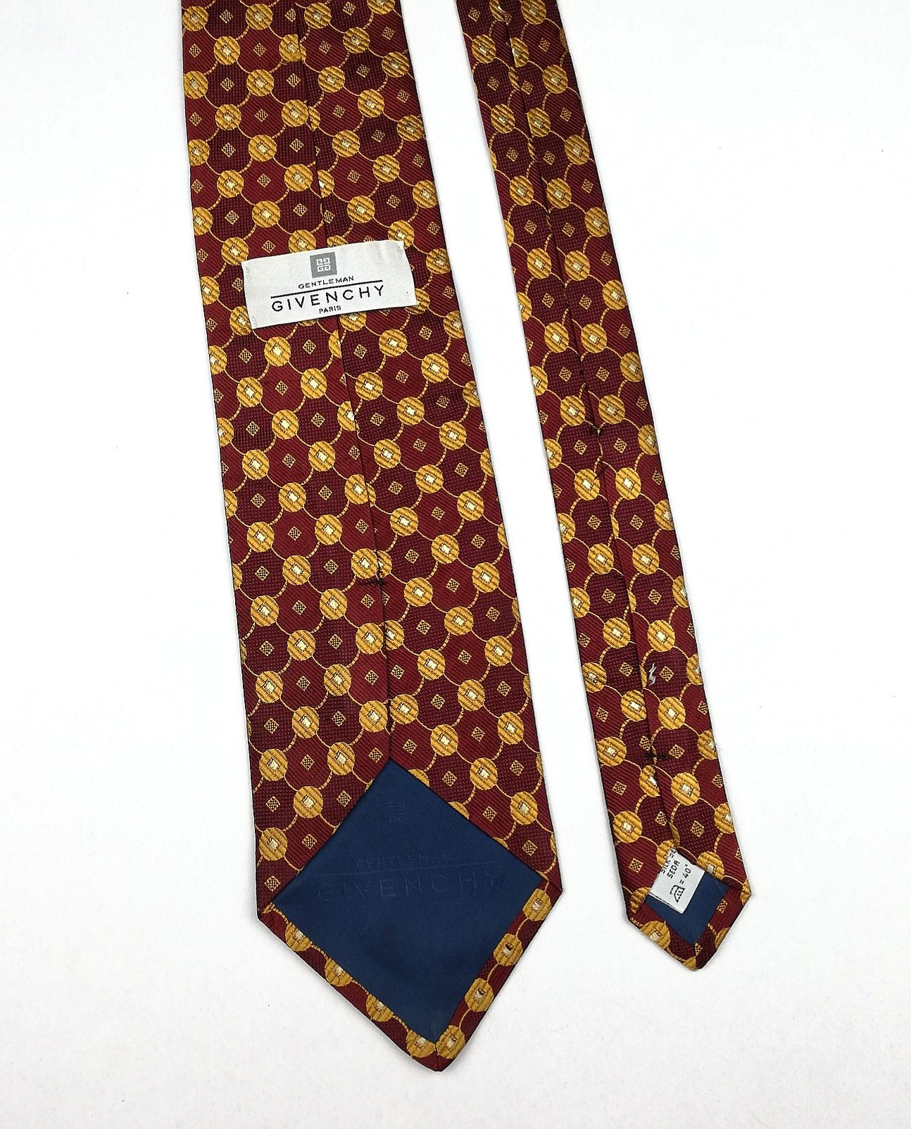 Givenchy GENTLEMAN GIVENCHY PARIS GEOMETRIC SILK DESIGN MADE ITALY Size ONE SIZE - 8 Thumbnail