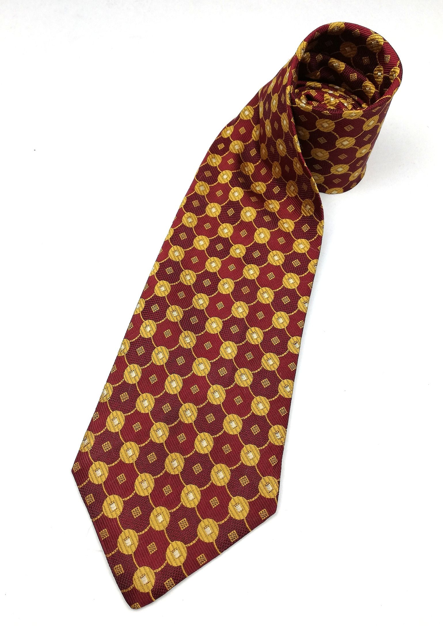 Givenchy GENTLEMAN GIVENCHY PARIS GEOMETRIC SILK DESIGN MADE ITALY Size ONE SIZE - 2 Thumbnail