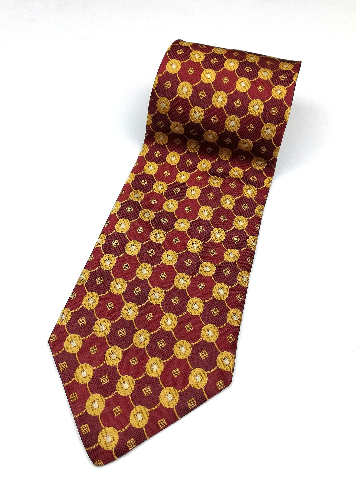 Givenchy GENTLEMAN GIVENCHY PARIS GEOMETRIC SILK DESIGN MADE ITALY Size ONE SIZE - 1 Thumbnail