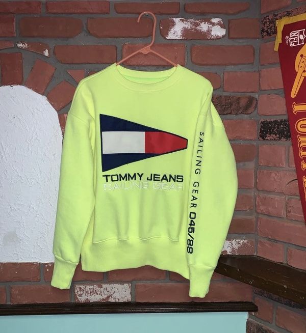 Tommy hilfiger outlet sweatshirt neon