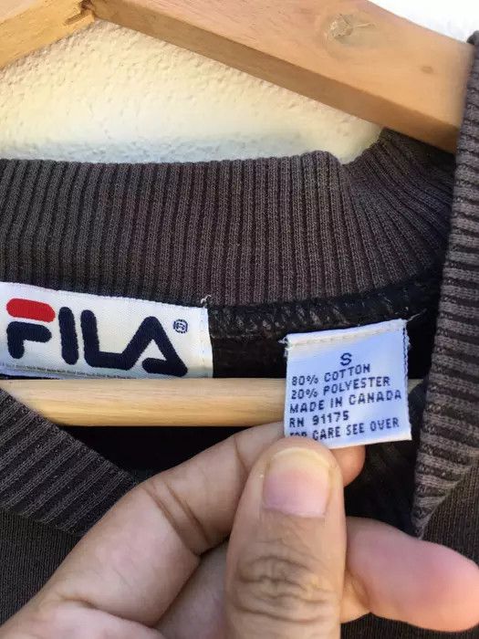 Fila Vintage 90s Fila Sweatshirt Big Logo Spell Out Size US M / EU 48-50 / 2 - 7 Thumbnail