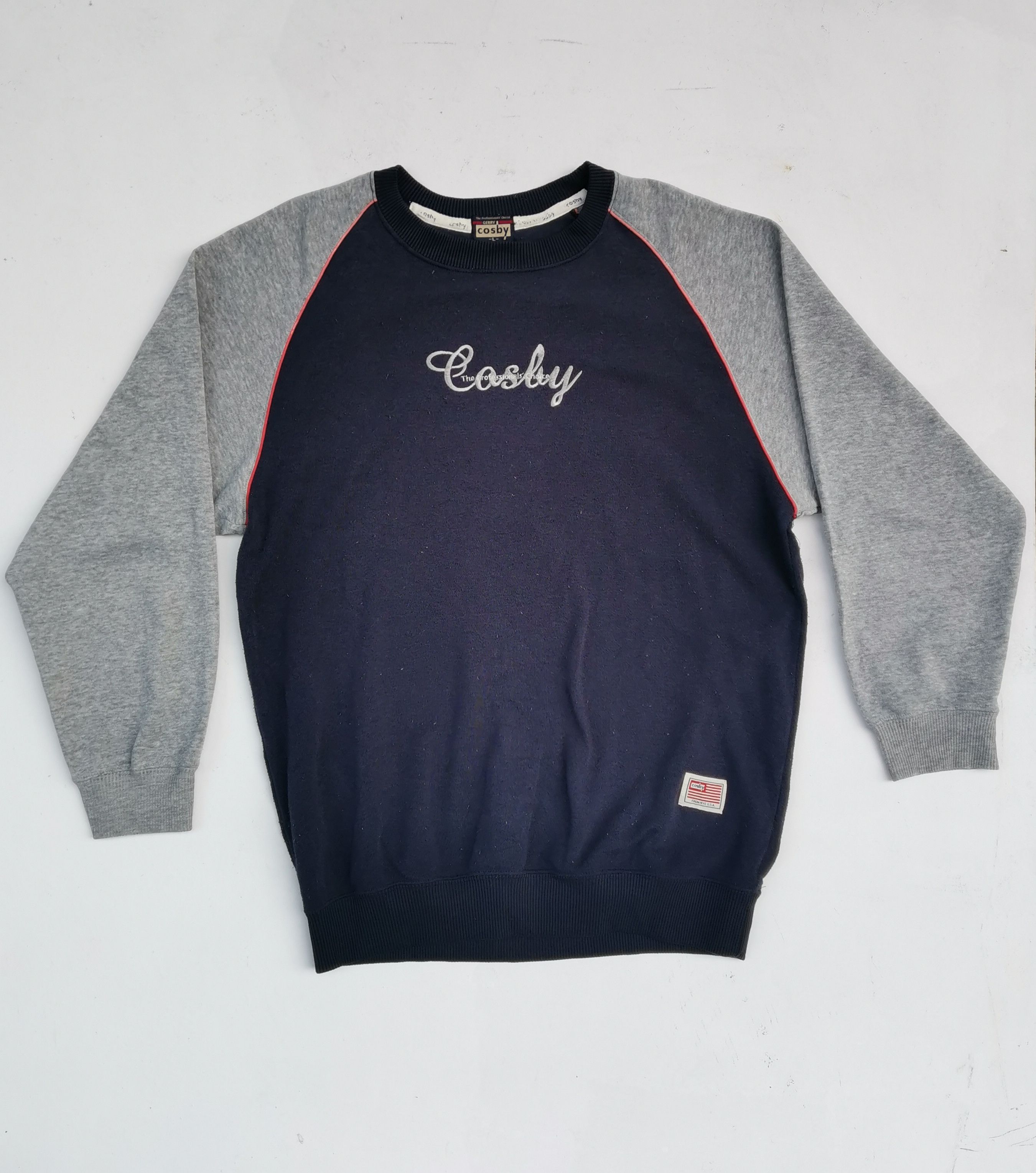 Vintage Vintage Gerry Cosby Embroidered Big Logo Sweatshirt Size US L / EU 52-54 / 3 - 1 Thumbnail