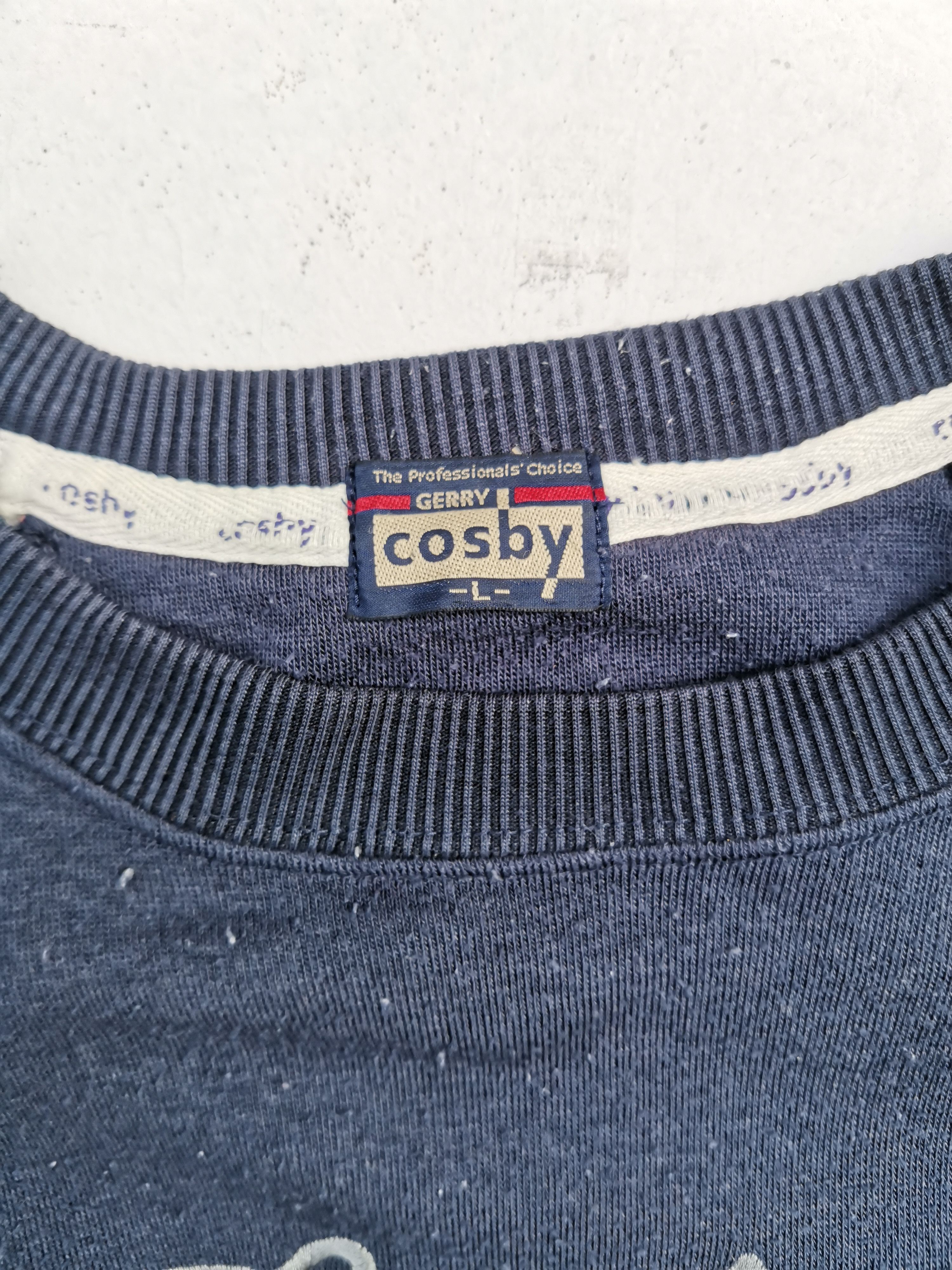 Vintage Vintage Gerry Cosby Embroidered Big Logo Sweatshirt Size US L / EU 52-54 / 3 - 4 Thumbnail