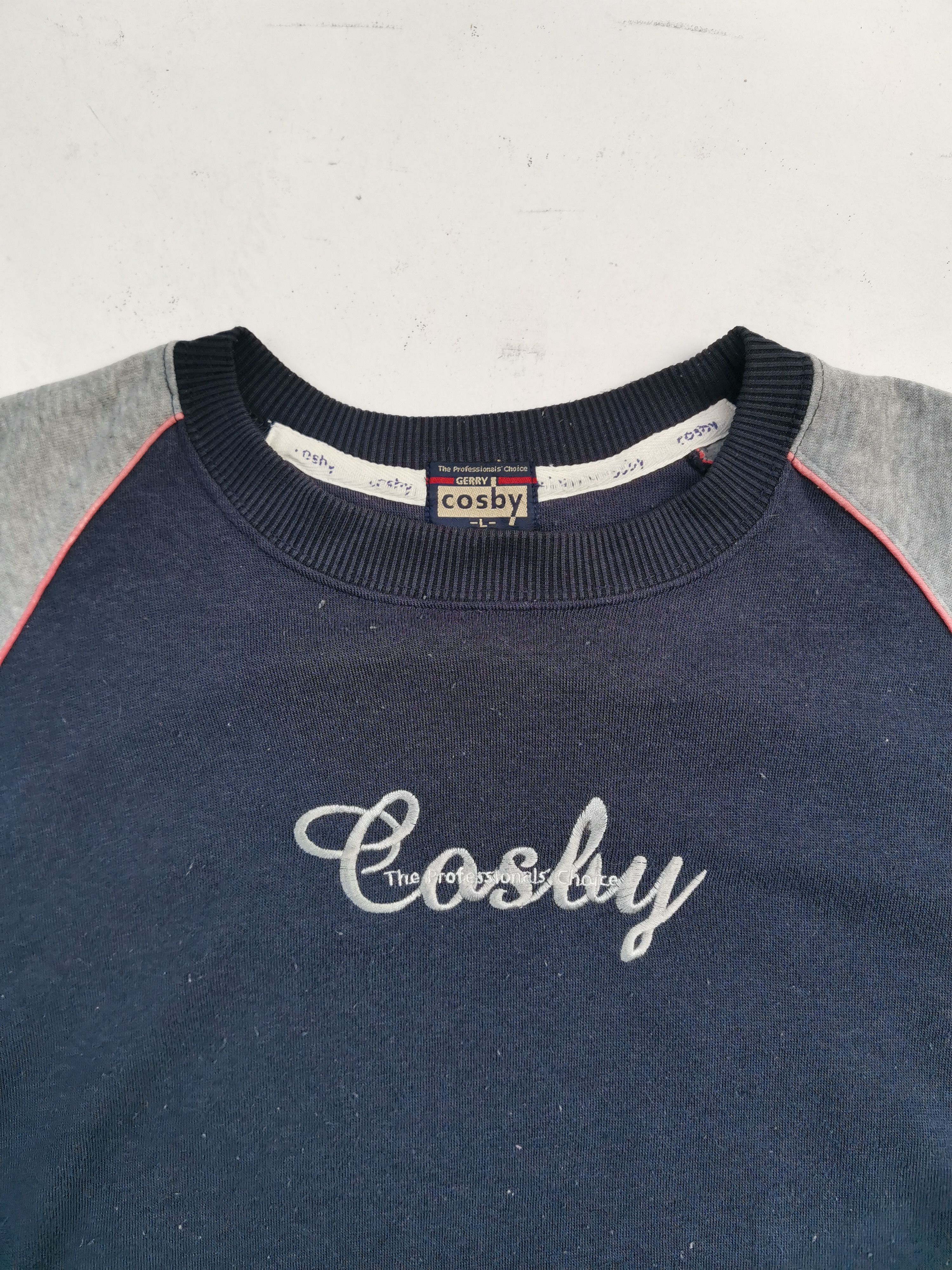 Vintage Vintage Gerry Cosby Embroidered Big Logo Sweatshirt Size US L / EU 52-54 / 3 - 5 Thumbnail