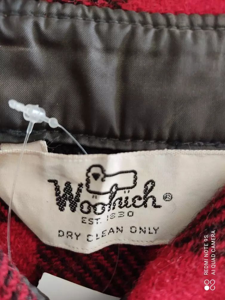 Flannel × Woolrich Woolen Mills Woolrich Woolen Mills Red Checkered Flannel Size US S / EU 44-46 / 1 - 8 Thumbnail