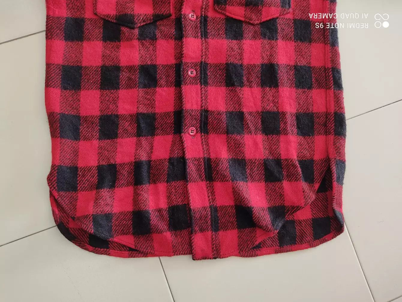 Flannel × Woolrich Woolen Mills Woolrich Woolen Mills Red Checkered Flannel Size US S / EU 44-46 / 1 - 4 Thumbnail