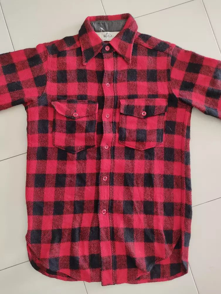 Flannel × Woolrich Woolen Mills Woolrich Woolen Mills Red Checkered Flannel Size US S / EU 44-46 / 1 - 2 Thumbnail