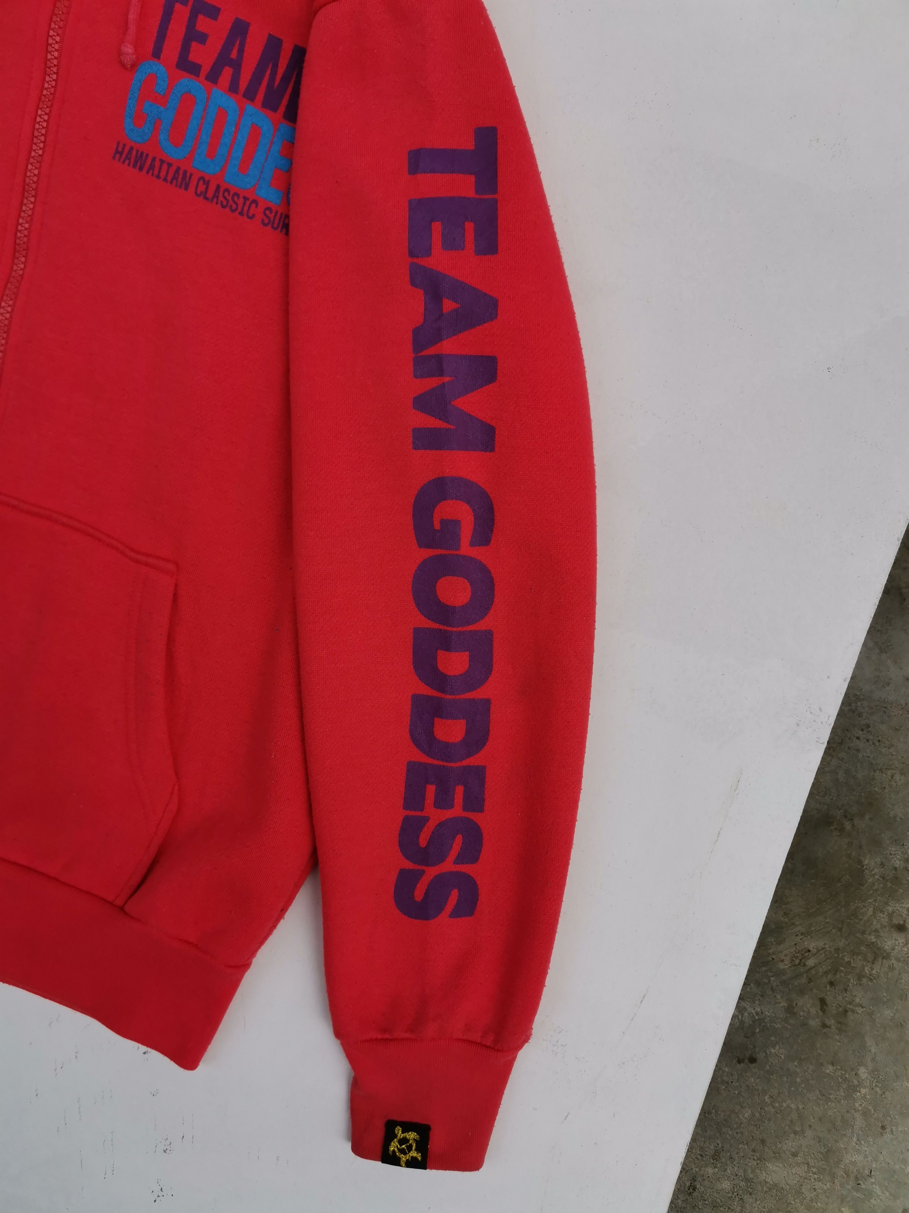 Japanese Brand Team Goddess Hawaiian Classic Surf Style Logo Sweatshirt Size US M / EU 48-50 / 2 - 6 Thumbnail