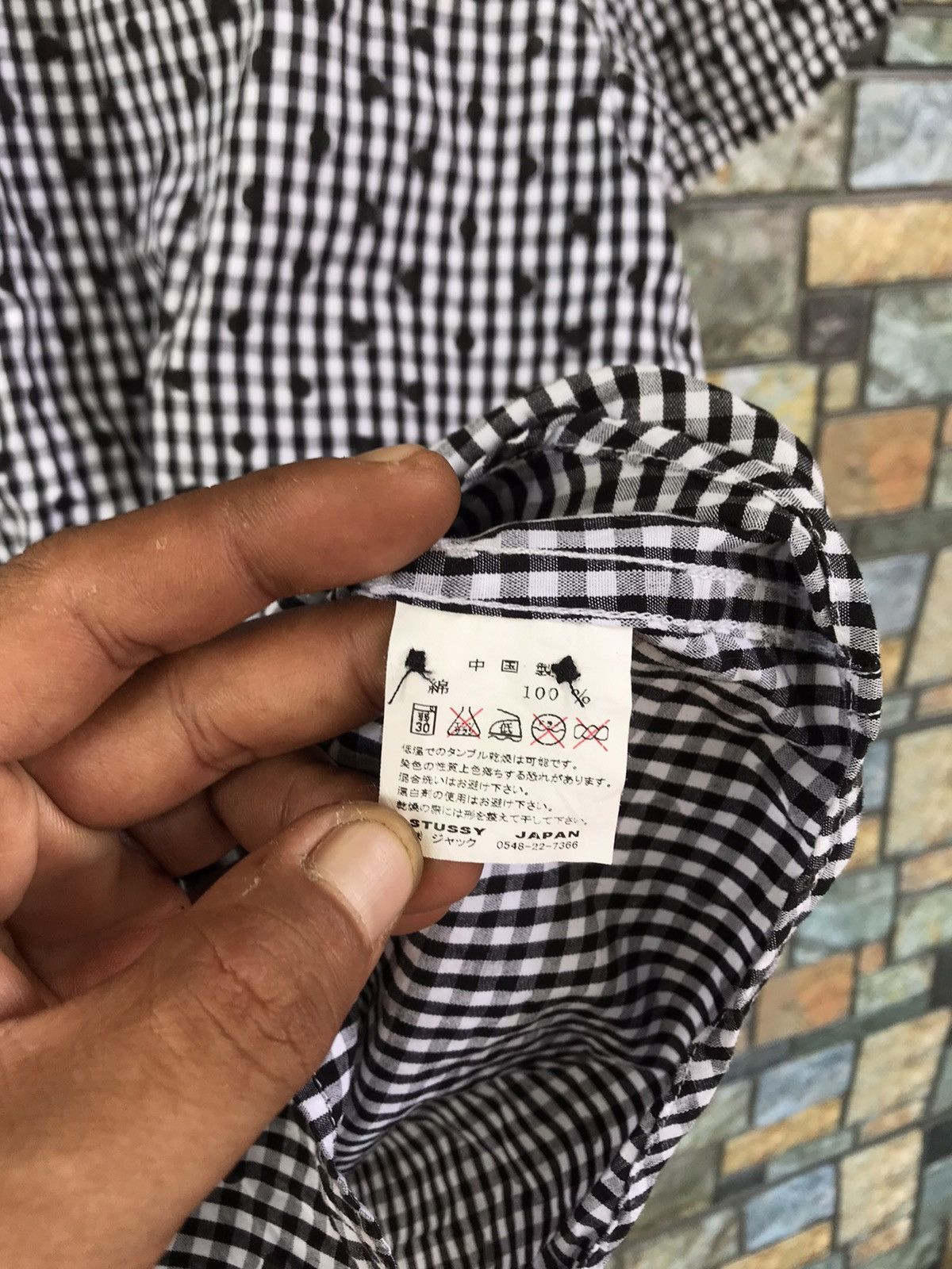 Powell Peralta × Stussy STUSSY Button Ups Polcadot Size US L / EU 52-54 / 3 - 12 Thumbnail