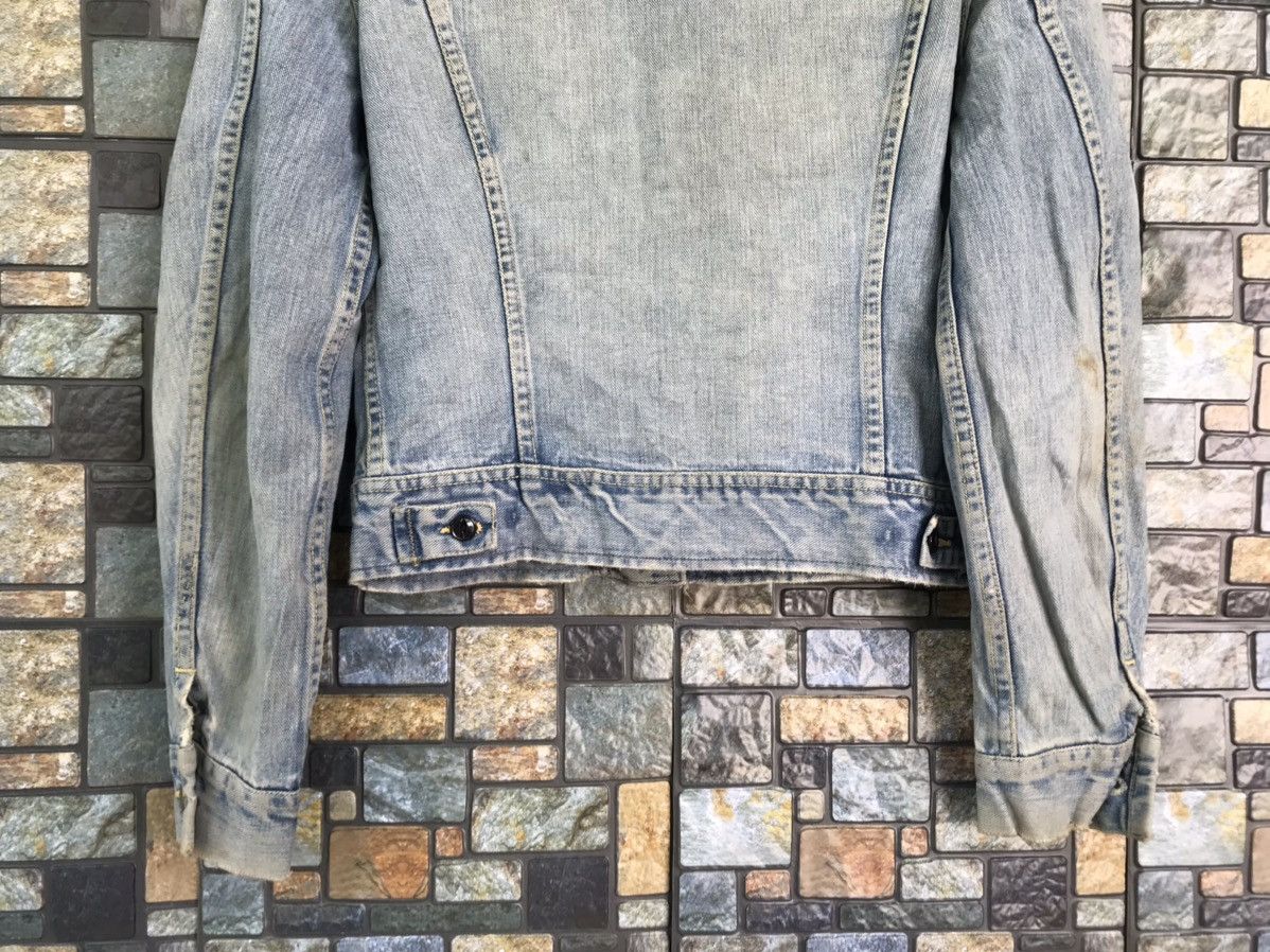 Lee × Levi's Vintage Clothing × Vintage Vintage LEE Rider Trashed Denim Jacket Size US S / EU 44-46 / 1 - 7 Thumbnail