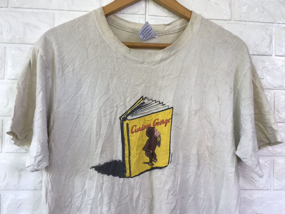 Cartoon Network × Vintage Vintage CURIOUS GEORGE American Animated Series Tee Size US L / EU 52-54 / 3 - 3 Thumbnail