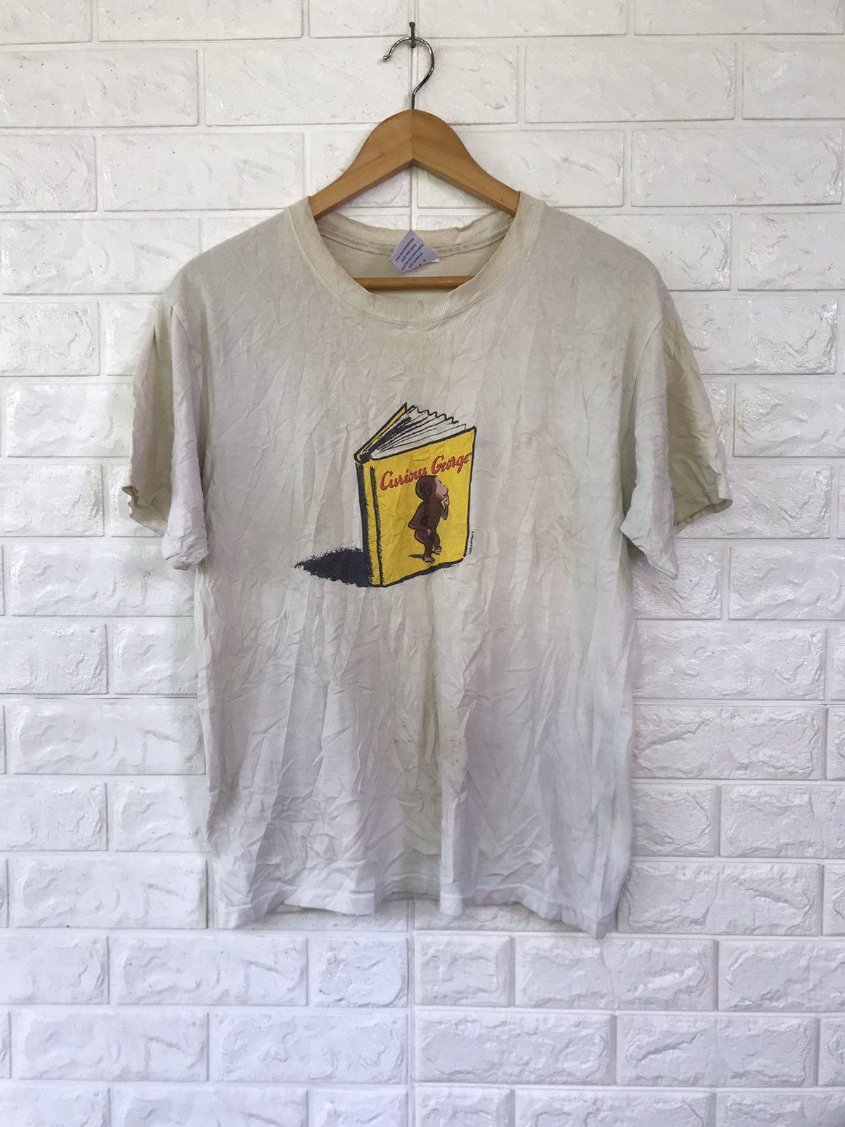 Cartoon Network × Vintage Vintage CURIOUS GEORGE American Animated Series Tee Size US L / EU 52-54 / 3 - 1 Thumbnail
