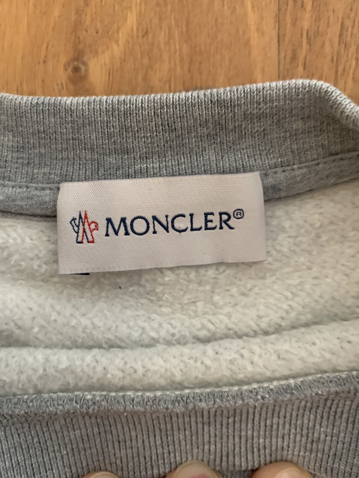 Moncler Moncler 952 flag sweatshirt grey Size US M / EU 48-50 / 2 - 3 Thumbnail