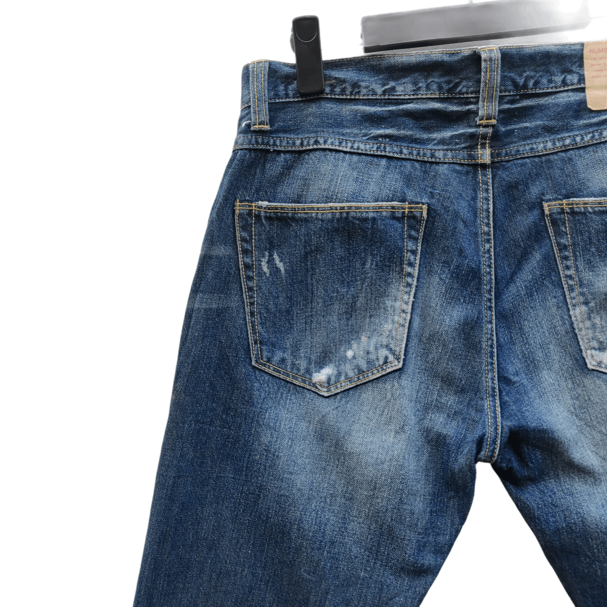 Japanese Brand × Seditionaries Japanese Brand Loud Waltz Number1 Distressed Denim Size US 33 - 3 Thumbnail