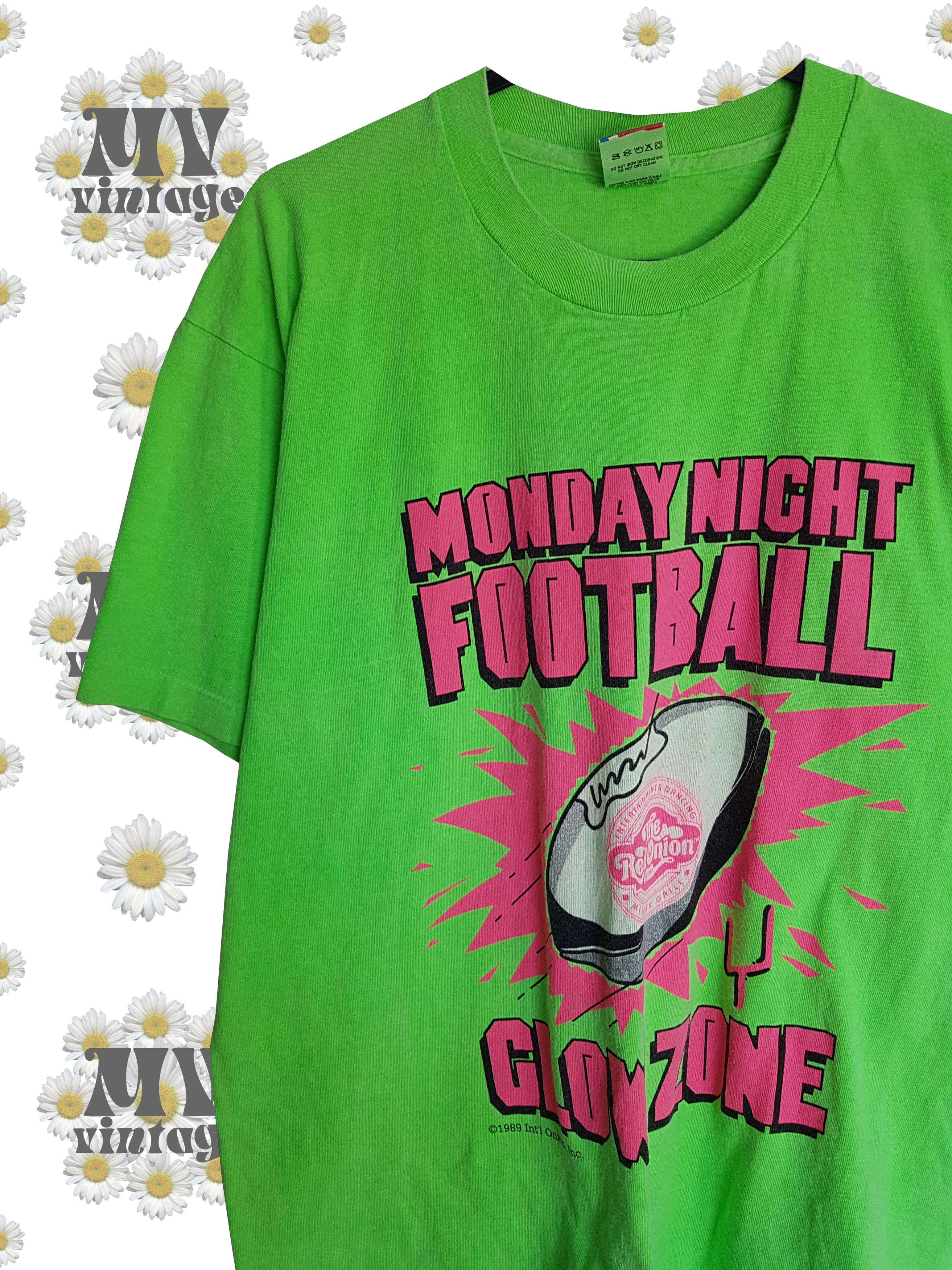 Vintage Vintage 1989 Monday Night Football NFL Single Stitch Size US L / EU 52-54 / 3 - 1 Thumbnail
