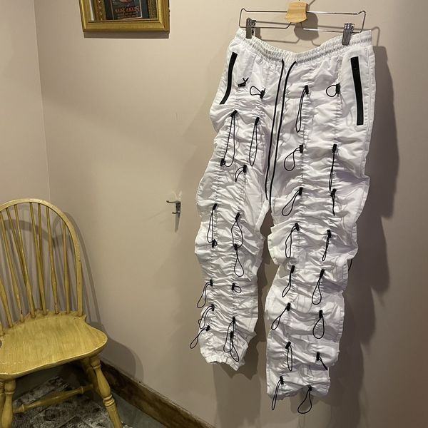 Vintage EPTM Accordion scrunch pull string pants Grailed