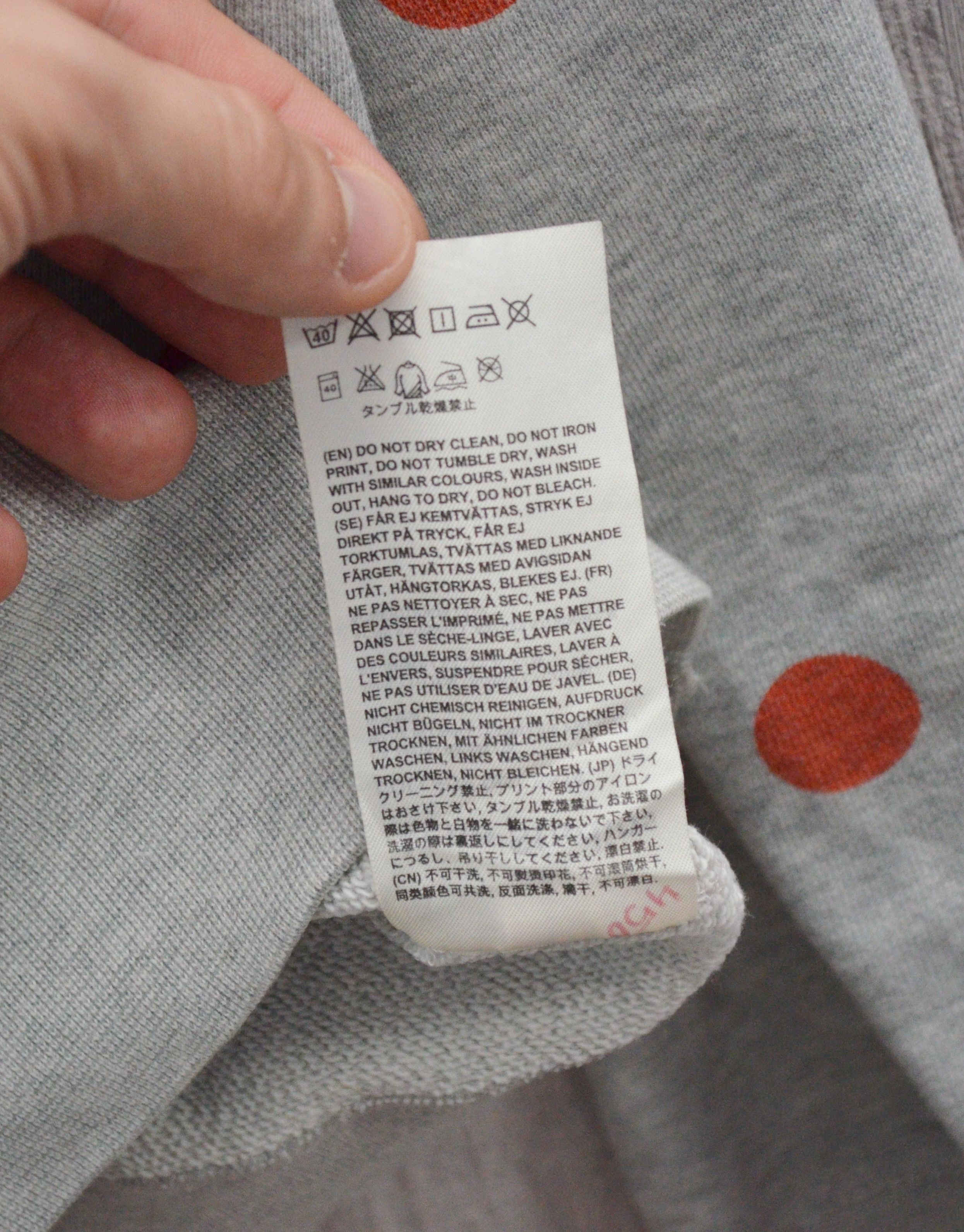 Acne Studios Acne Studios Polka Dots Sweatshirt Size S RARE Size US S / EU 44-46 / 1 - 8 Thumbnail