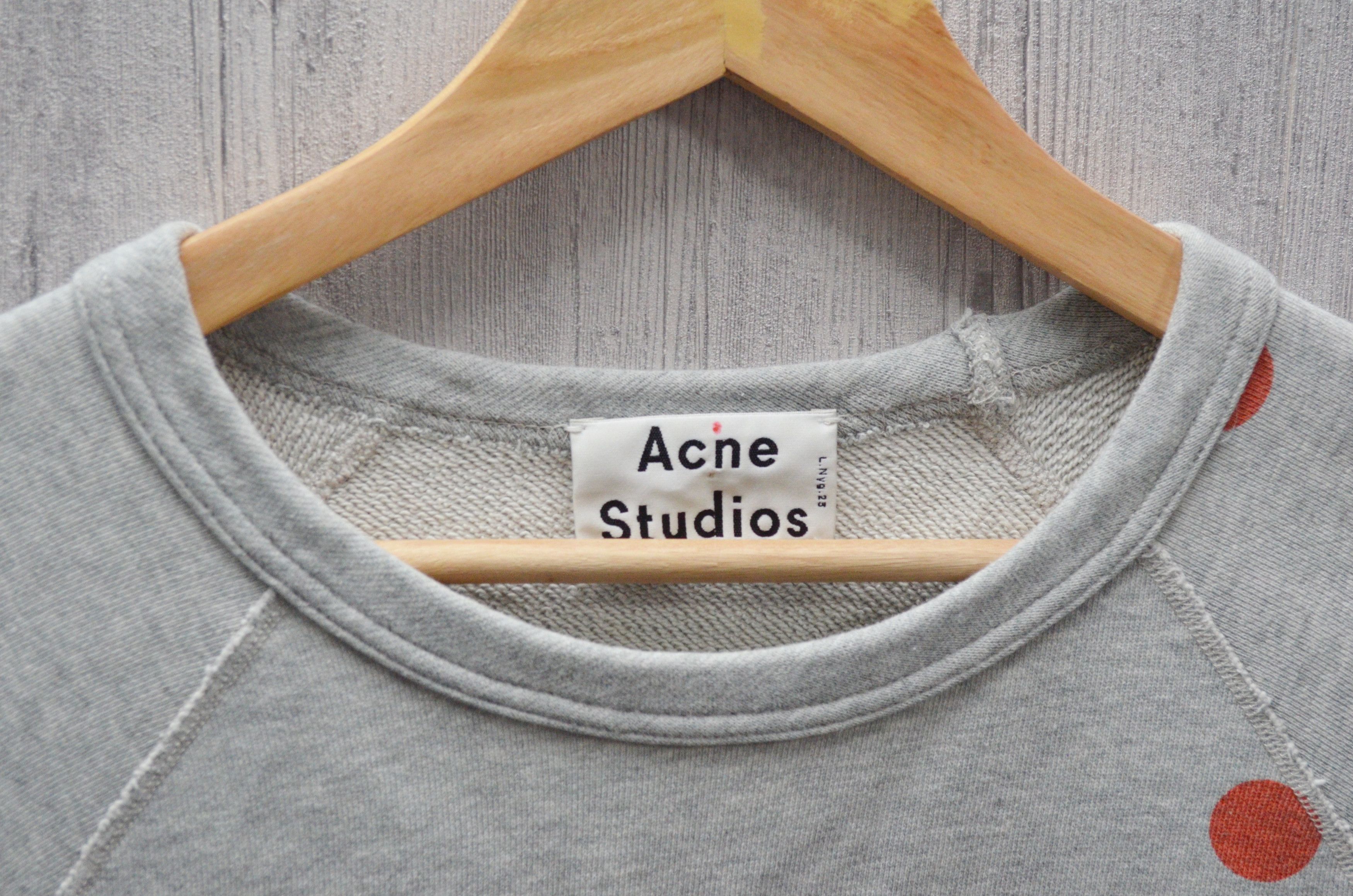 Acne Studios Acne Studios Polka Dots Sweatshirt Size S RARE Size US S / EU 44-46 / 1 - 3 Thumbnail