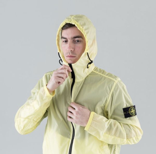 Stone island store lamy velour yellow