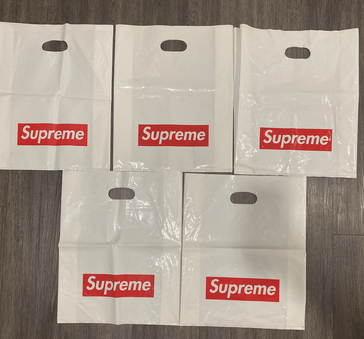 Plastic bag supreme sale