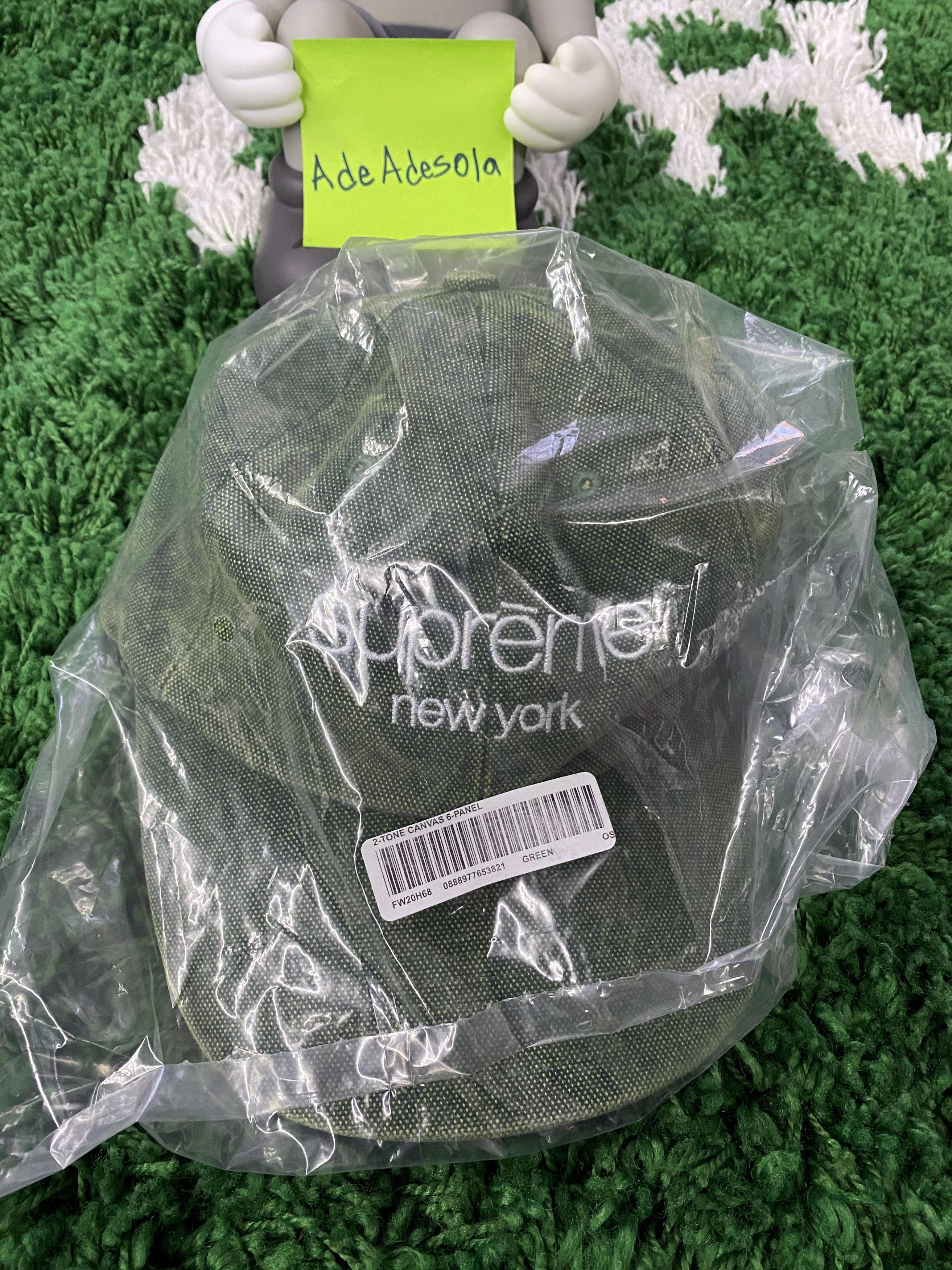 Supreme Supreme 2-Tone Canvas 6-Panel - Green Size ONE SIZE - 2 Thumbnail