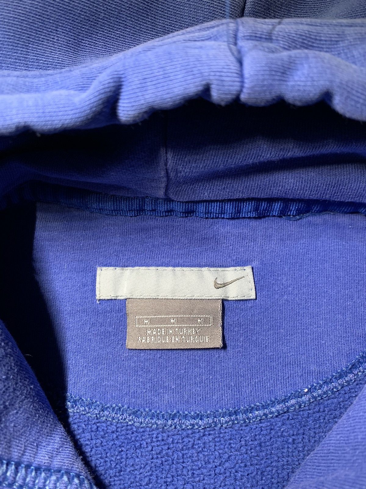 Nike × Vintage Vintage Nike Embroidered Swoosh Hoodie Size US M / EU 48-50 / 2 - 4 Thumbnail