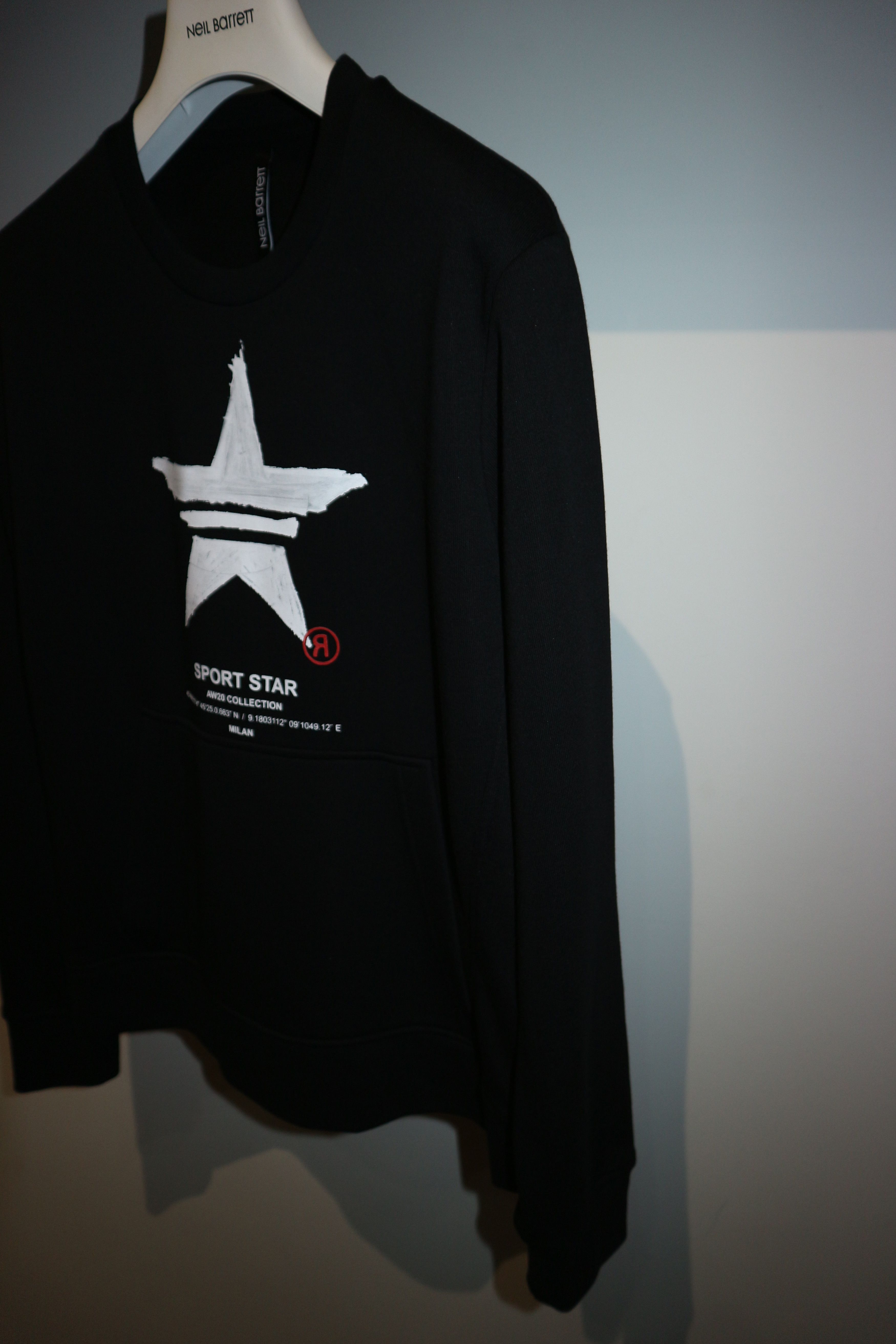 Neil Barrett Handmade painted star sweatshirt Size US XS / EU 42 / 0 - 2 Thumbnail