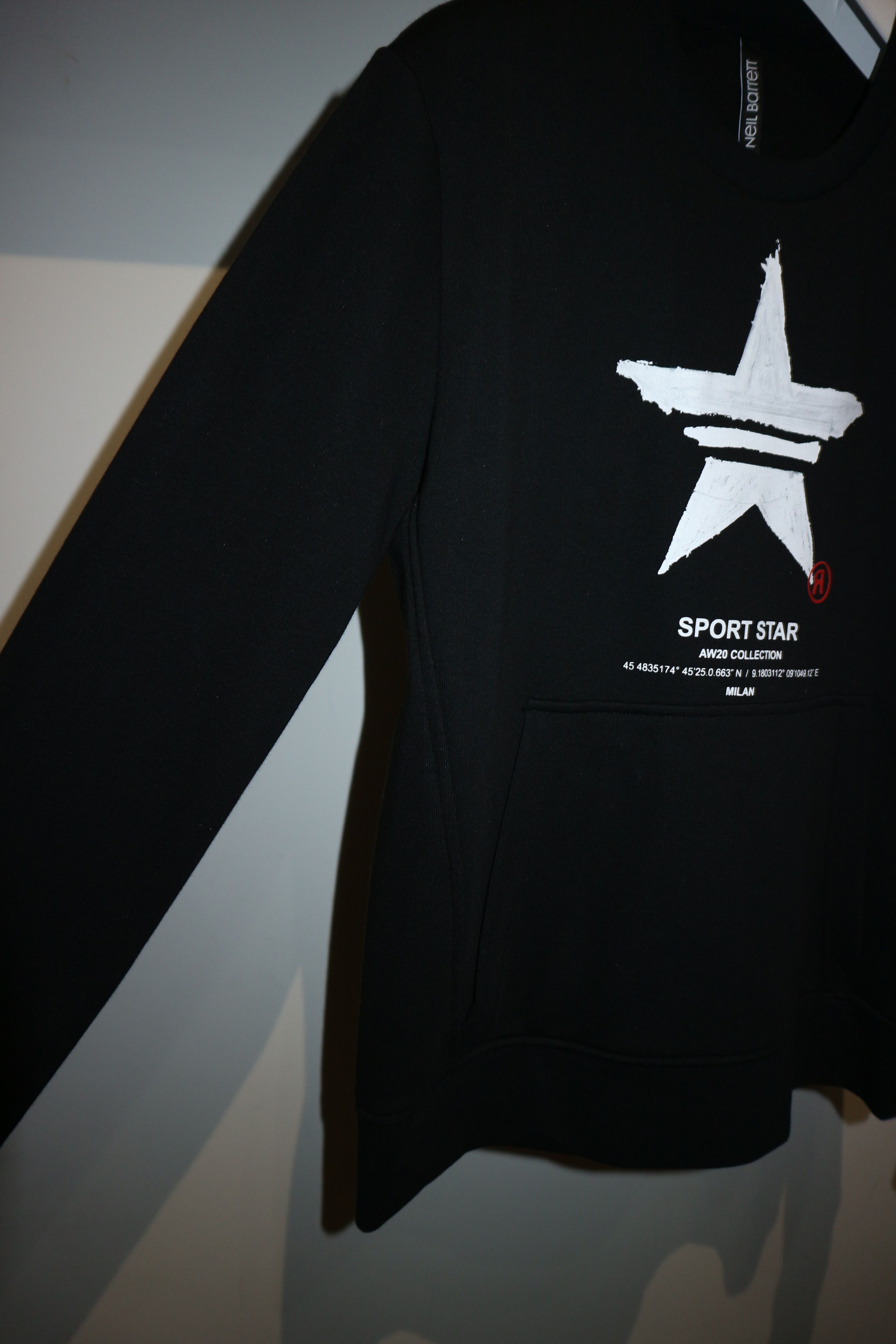 Neil Barrett Handmade painted star sweatshirt Size US XS / EU 42 / 0 - 6 Thumbnail