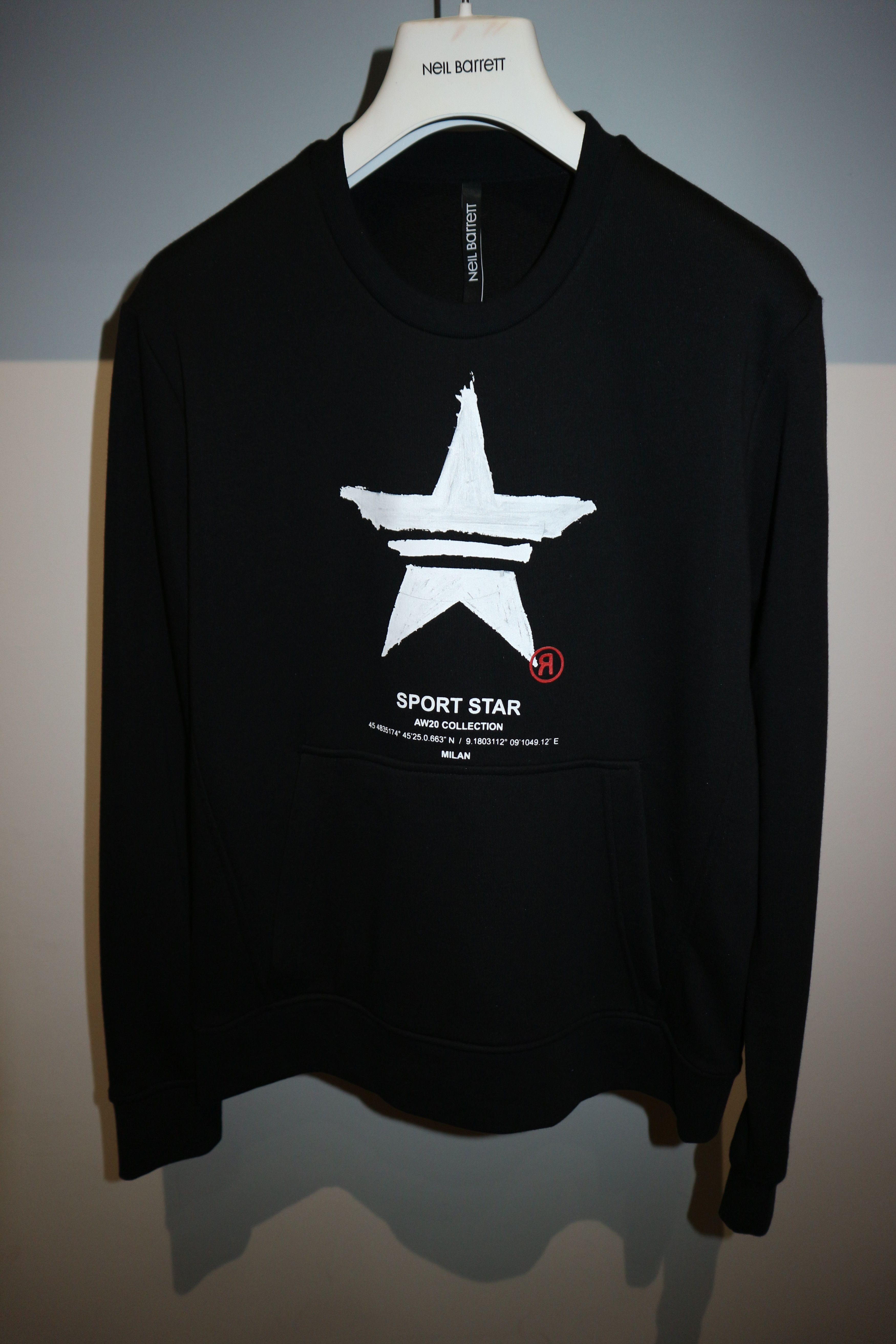 Neil Barrett Handmade painted star sweatshirt Size US XS / EU 42 / 0 - 1 Thumbnail