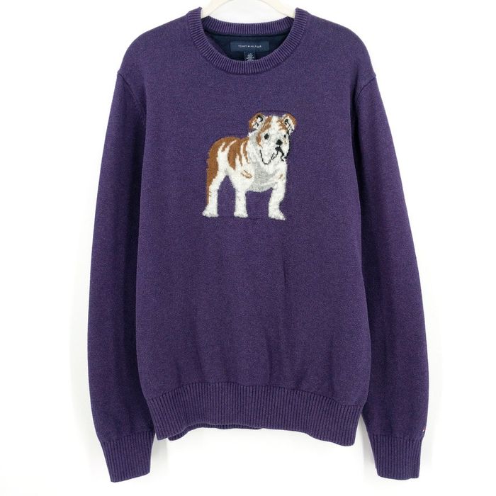 Tommy hilfiger 2024 bulldog sweater