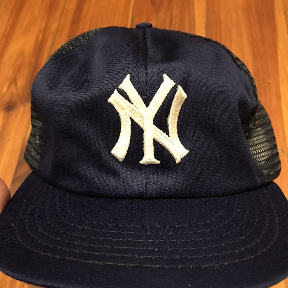 New York Yankees × Vintage DS 80s 90s Annco SnapBack New York 