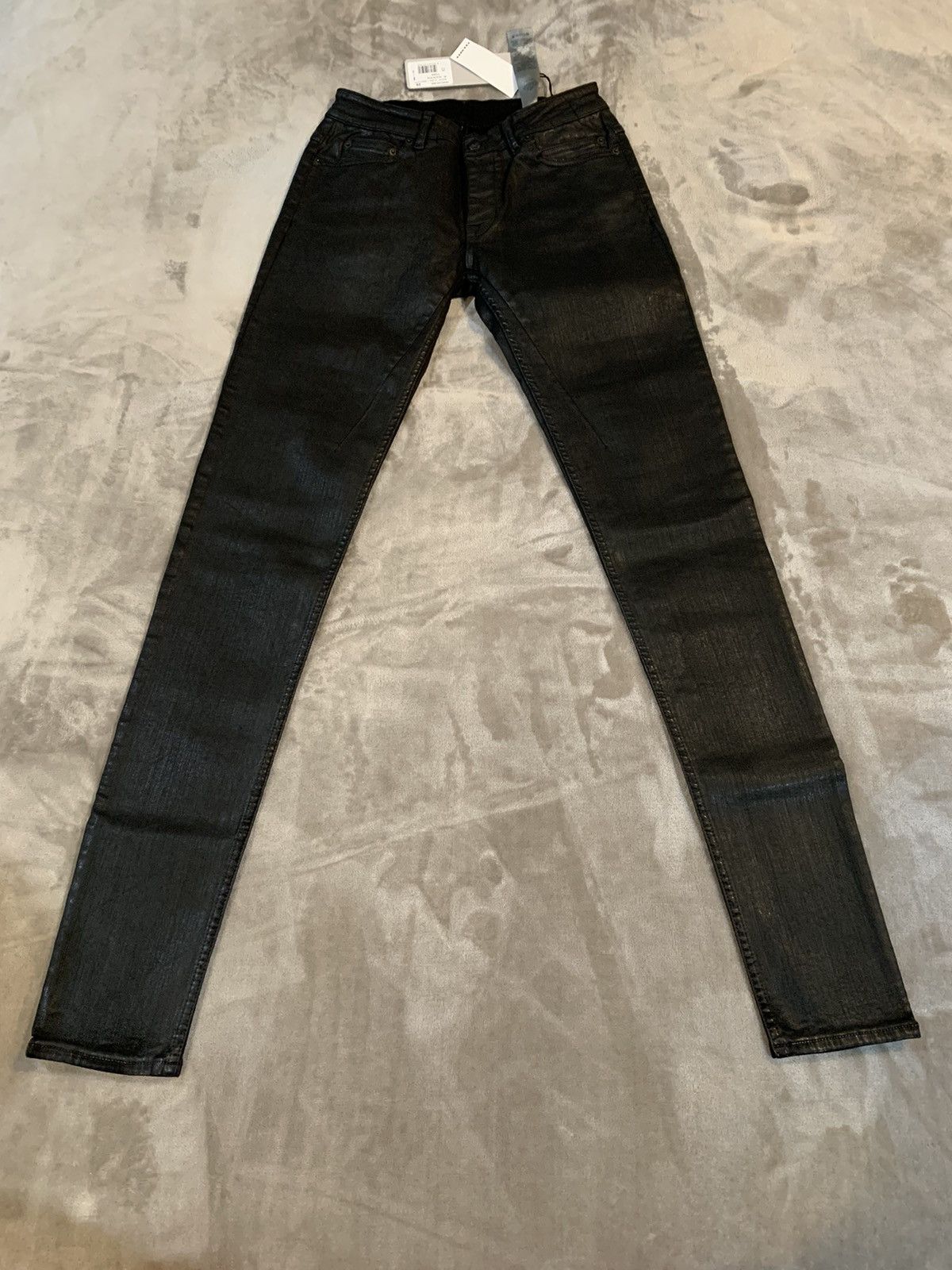 image of Black Wax Detroit Cut Denim Rick Owens Darkshdw Denim, Men's (Size 28)