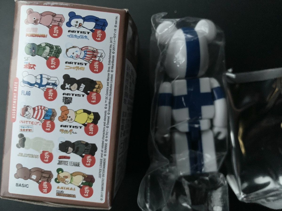 Medicom Toy Medicom 100% Series 35 Flag “Finland” S35 Be@rbrick Size ONE SIZE - 2 Thumbnail