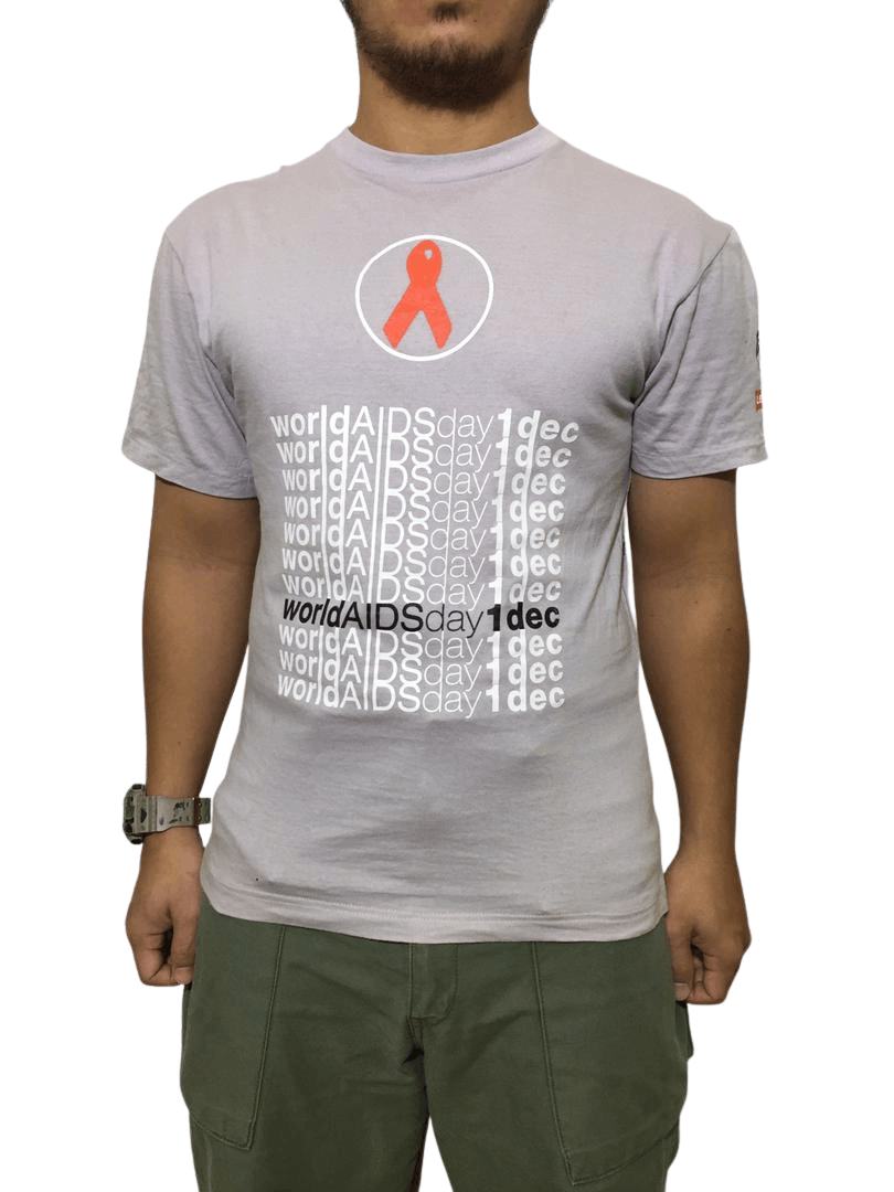 Levi's Vintage Levi's Wear a Condom AIDS Day Shirt Size US XS / EU 42 / 0 - 1 Thumbnail