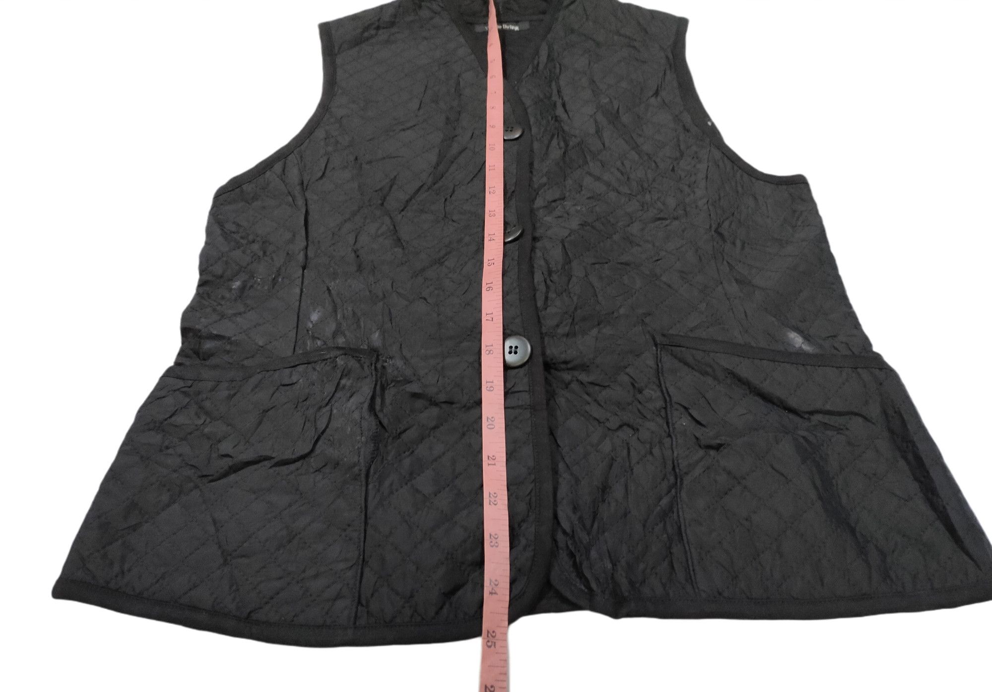 Yohji Yamamoto Y's For Living Yohji Yamamoto Quilted Vest Size S / US 4 / IT 40 - 9 Thumbnail