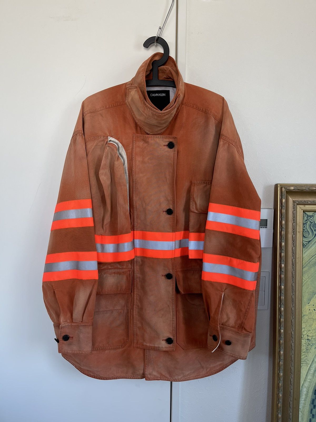 Calvin shops klein fireman jacket