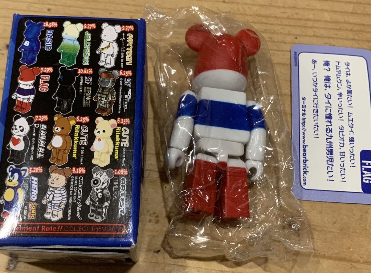 Medicom Toy Medicom 100% Be@rbrick S23 Flag “Thailand” Size ONE SIZE - 3 Thumbnail