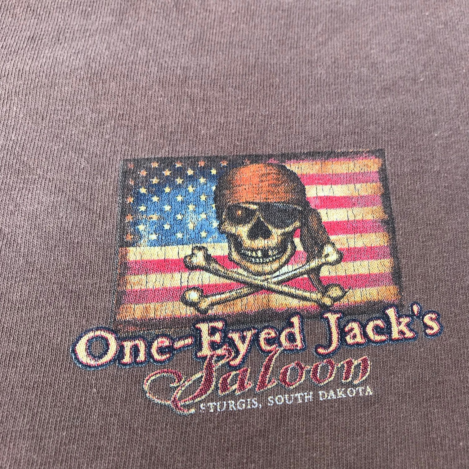 Harley Davidson × Vintage Vintage Y2K Sturgis An American Classic Promo Tee Faded Size US L / EU 52-54 / 3 - 5 Thumbnail