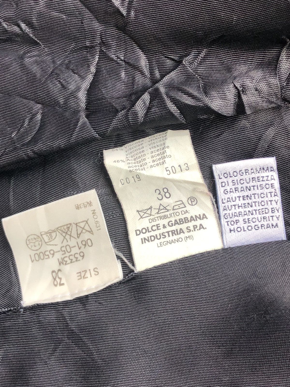 Designer × Dolce & Gabbana × Vintage DOLCE & GABBANA JACKET NO BUTTON Size US S / EU 44-46 / 1 - 8 Thumbnail