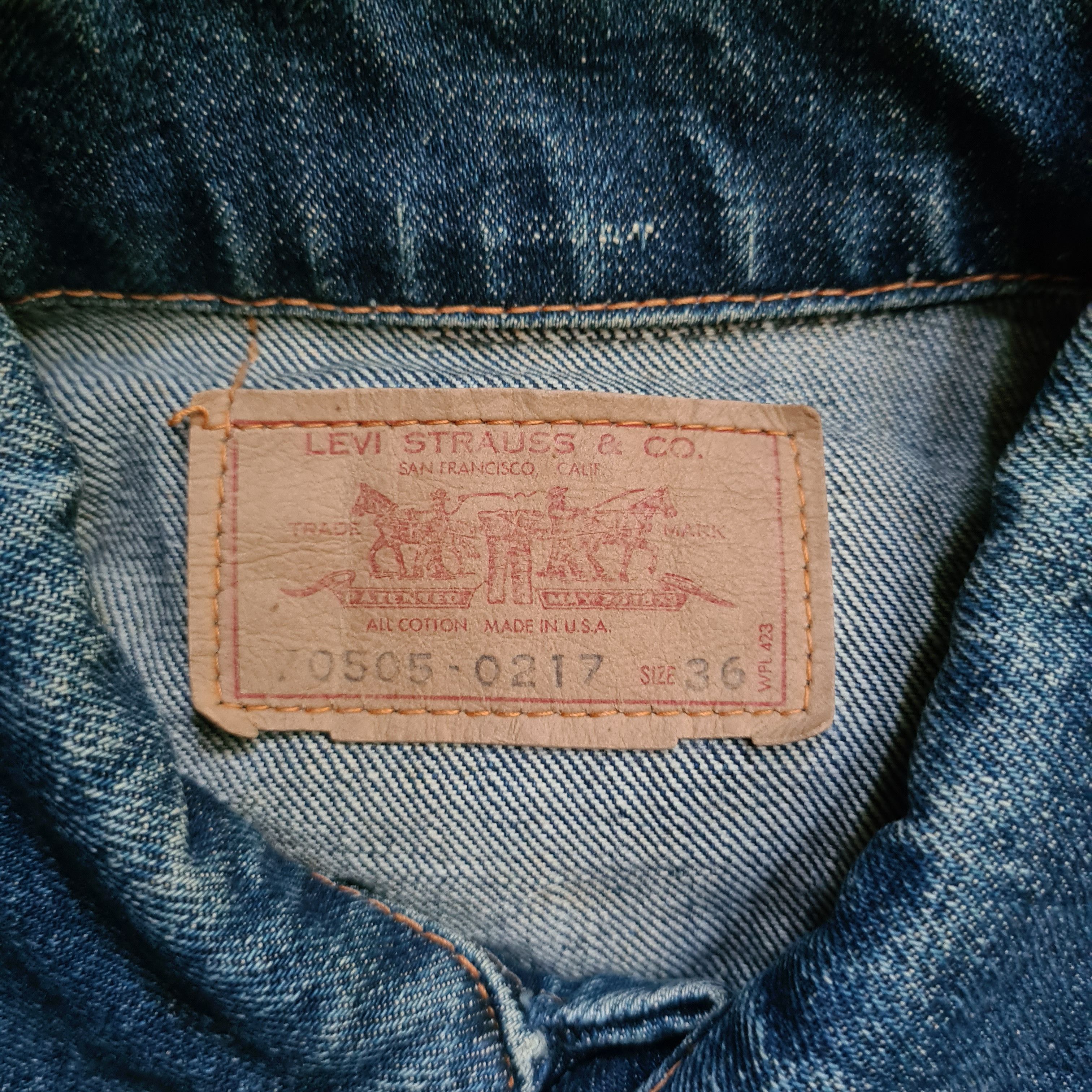 Levi's × Vintage vintage 70s levis big e trucker jacket Size US S / EU 44-46 / 1 - 2 Thumbnail