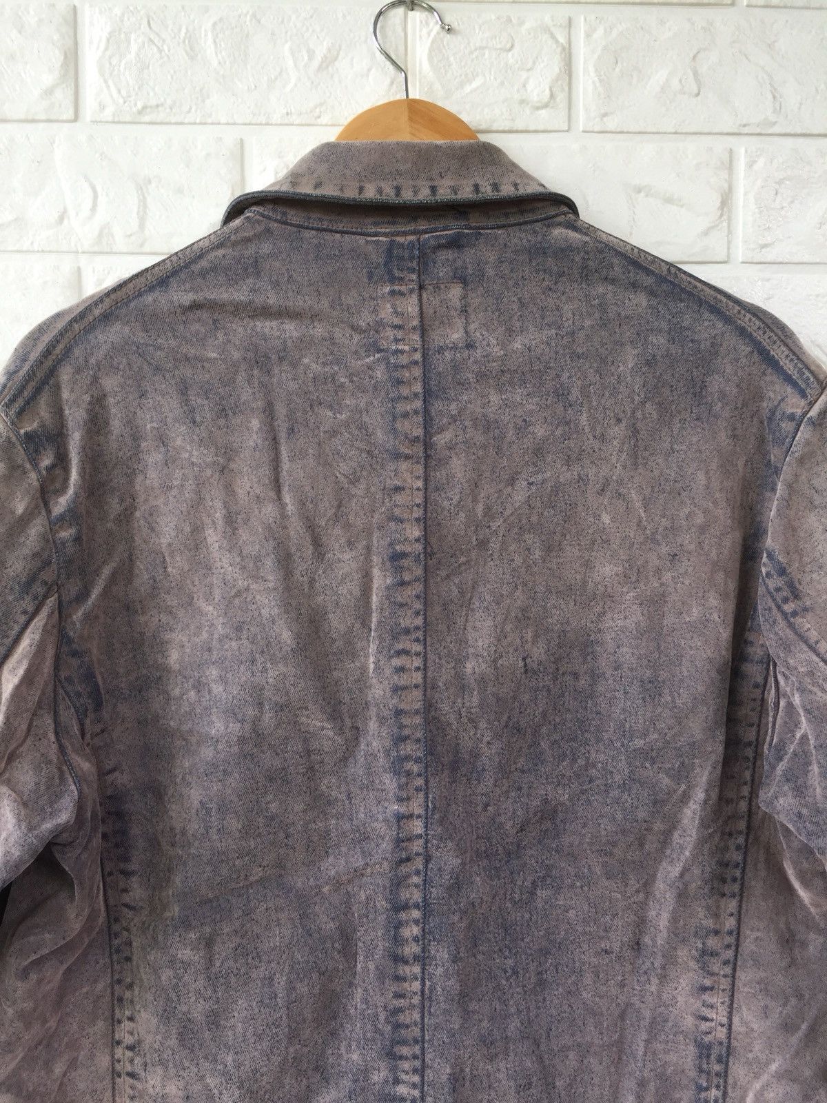 Japanese Brand × Kansai Yamamoto × Vintage Kansai Jeans Snow Wash Jacket Size US M / EU 48-50 / 2 - 9 Thumbnail