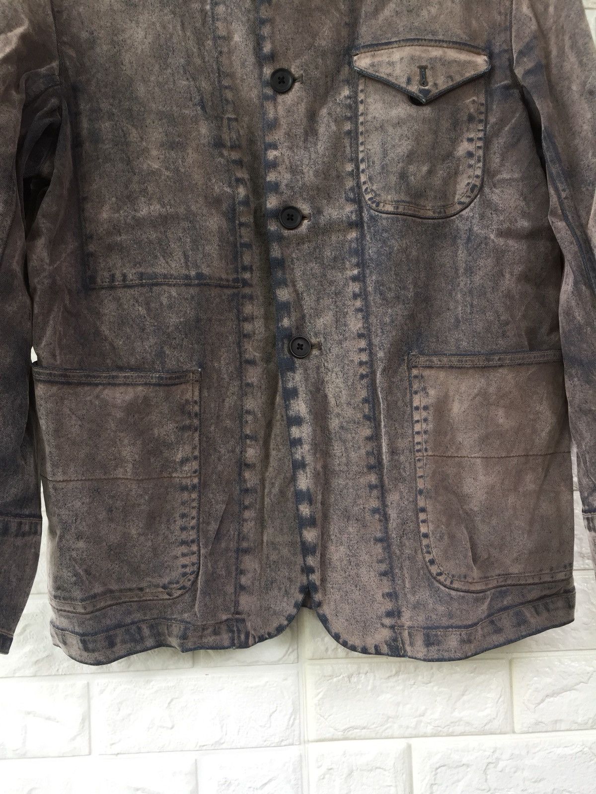 Japanese Brand × Kansai Yamamoto × Vintage Kansai Jeans Snow Wash Jacket Size US M / EU 48-50 / 2 - 3 Thumbnail