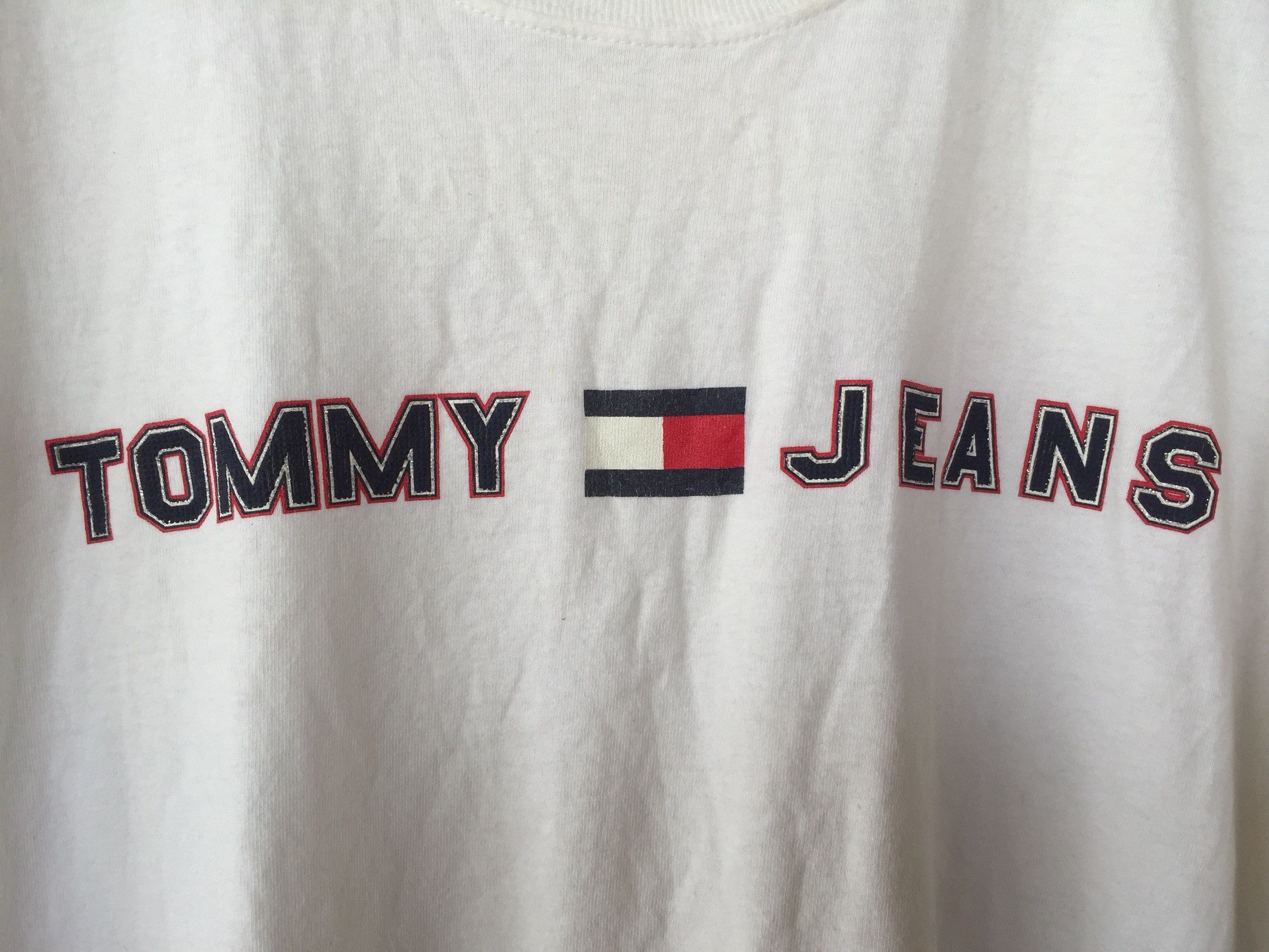 Tommy Hilfiger × Vintage Vintage Tommy Jeans Tee Size US XXL / EU 58 / 5 - 5 Thumbnail