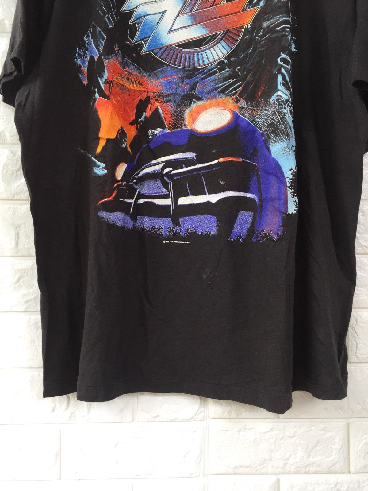 Band Tees × Vintage Vintage ZZ TOP Band Shirt Recycler Tour 1991 Tee Size US XL / EU 56 / 4 - 4 Thumbnail