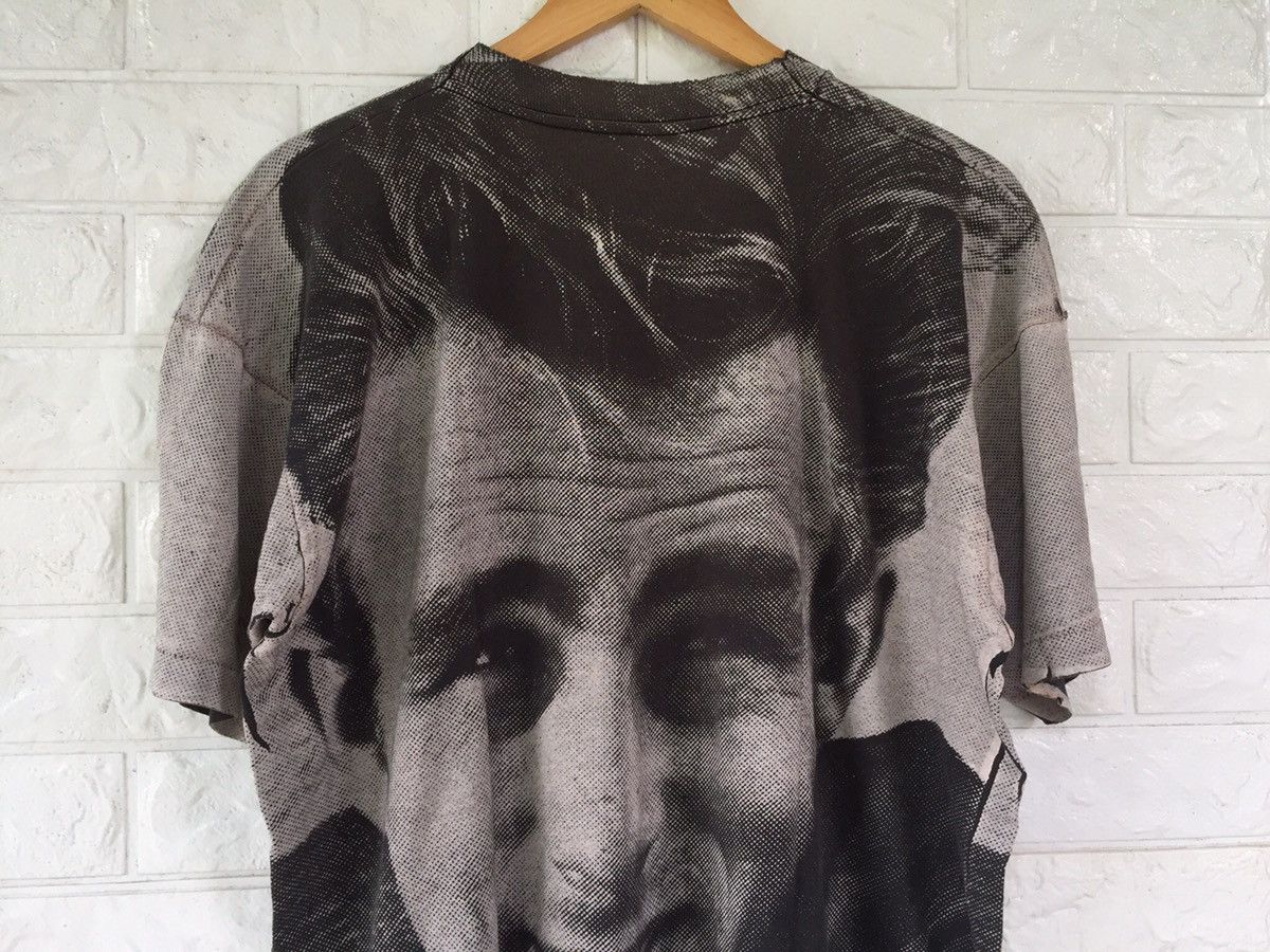Band Tees × Vintage Vintage 90s Legendary James Dean All Overprint Tshirt Size US XL / EU 56 / 4 - 4 Thumbnail