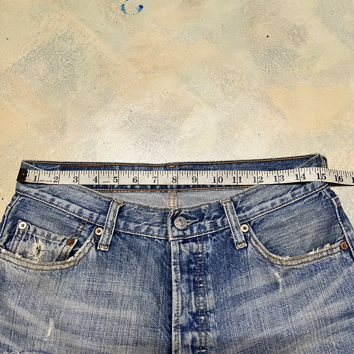 Levi's Vintage Levi’s 501 Patchwork And Distressed Denim Jeans Size US 30 / EU 46 - 11 Thumbnail